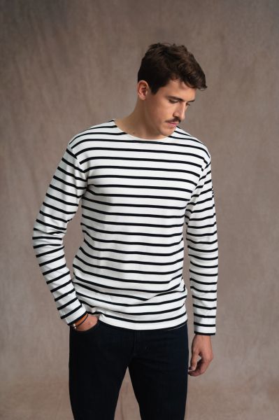 Мъжка бретонска раирана  блуза Cordage