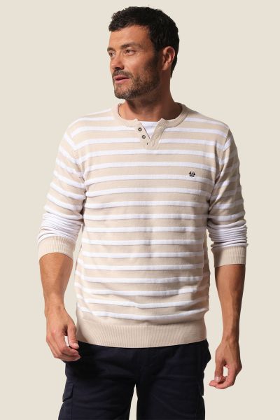 Мъжки пуловер с права кройка Garcia