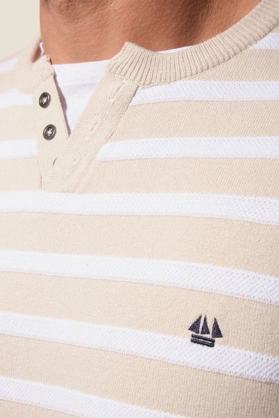 Мъжки пуловер с права кройка Garcia