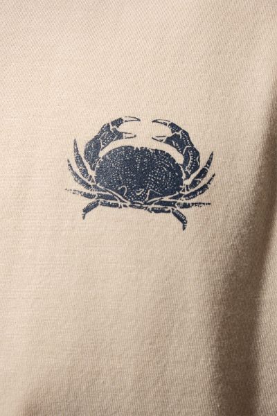 Мъжка тениска от трико Crew