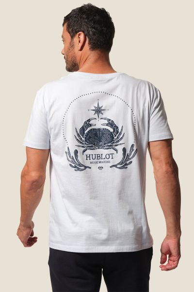 Мъжка тениска от трико Crew