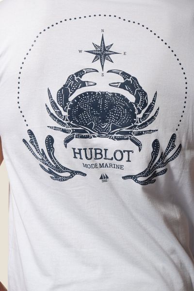 Мъжка тениска от трико Crew