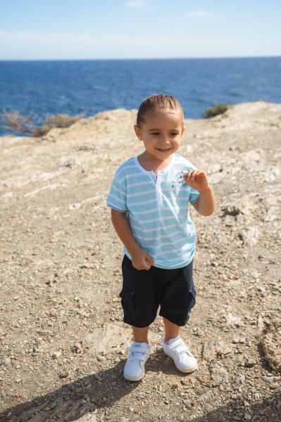 Детска тениска за момче с къс ръкав Cloppin