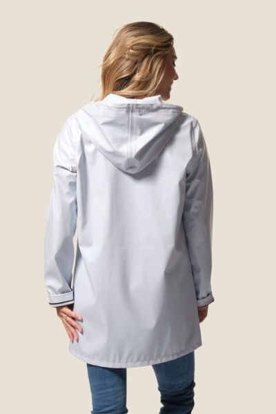 Метализирано дамско среднодълго непромокаемо яке Helena