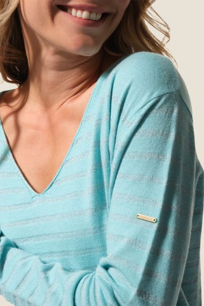 Дамски пуловер с права кройка Enora