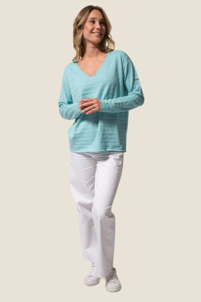 Дамски пуловер с права кройка Enora