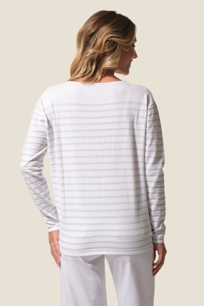 Дамски пуловер с права кройка Enora