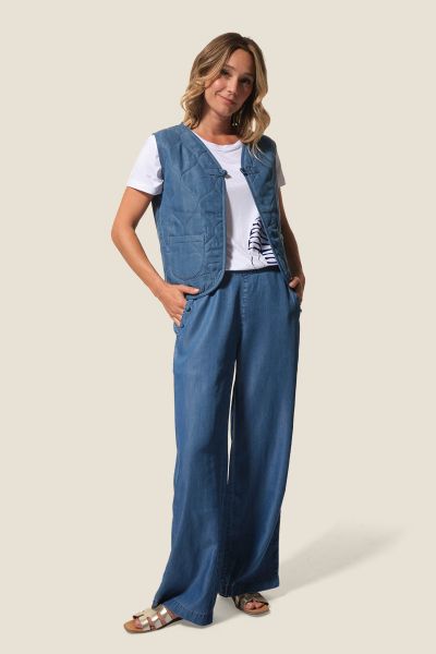 Дамски ватиран елек без ръкави Magalie