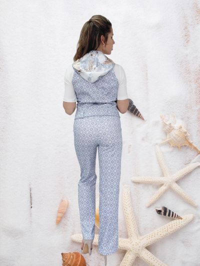 Памучен елек Slava – лек, елегантен и с луксозен сатениран ефект