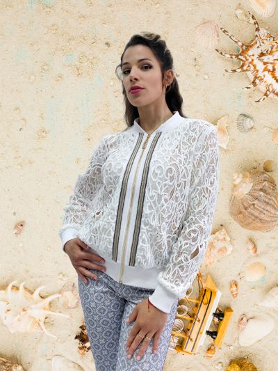 Дантелен блузон Roma